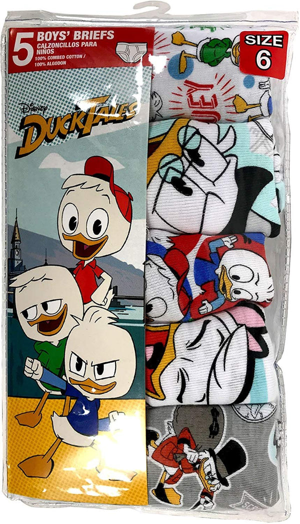 Disney Big Boys' Duck Tales 5-Pack Underwear Briefs
