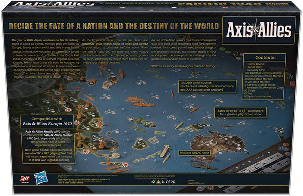 Hasbro Gaming Avalon Hill Axis & Allies Pacific 1940 Second