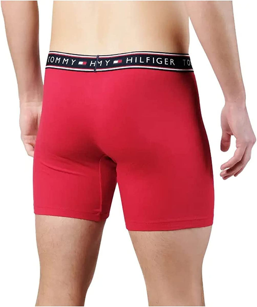 Tommy Hilfiger Men's Cotton Stretch Boxer Brief Multipack