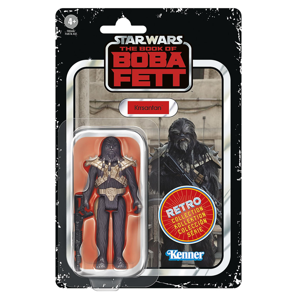 STAR WARS Retro Collection Krrsantan, The Book of Boba Fett 3.75 Inch Collectible Action Figures, Ages 4 and Up