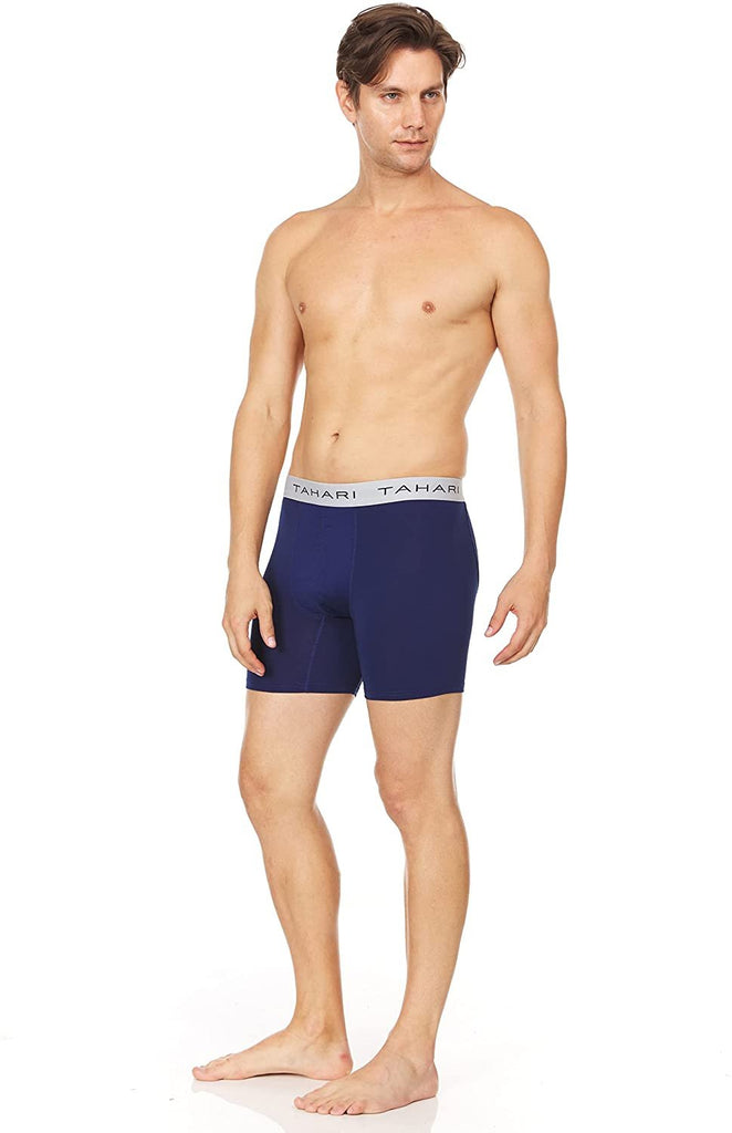 Tahari Mens 6pk Athletic Performance Boxer Brief Multi Pack