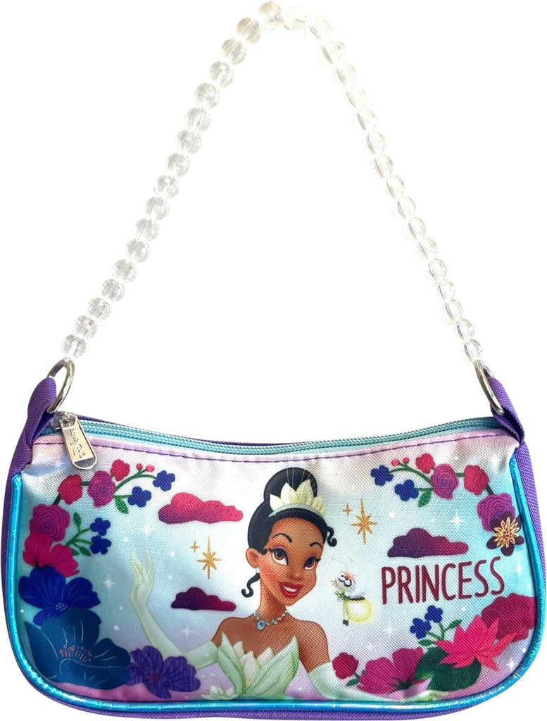 Ruz Disney Licensed Little Girl Shoulder Handbag With Beaded Handle (Ariel - Little Mermaid)