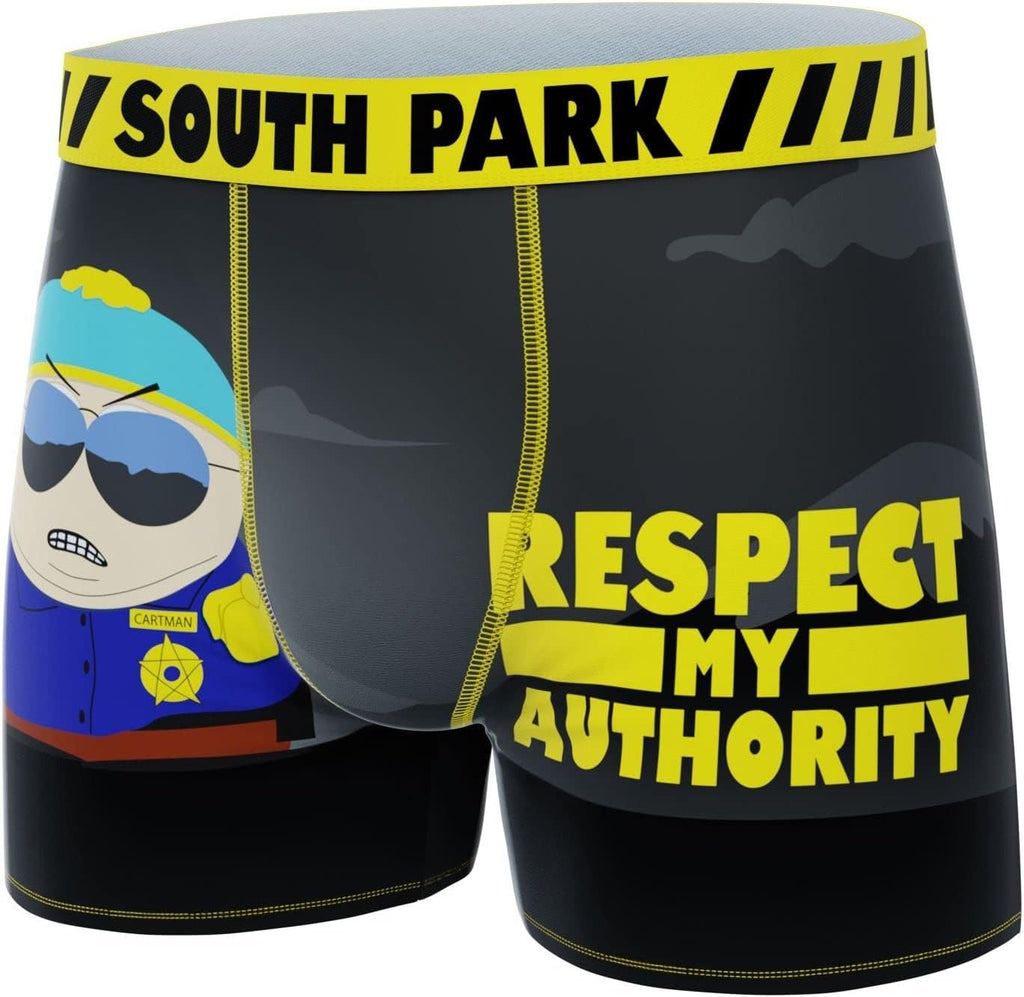 CRAZYBOXER Men's Underwear South Park Distortion-free Soft Boxer Brief