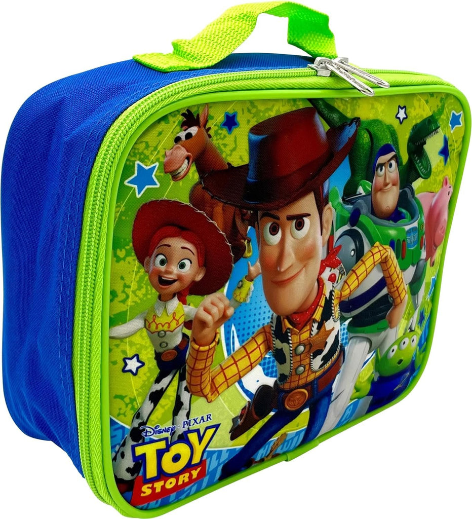 Disney/Marvel Licensed Kids Insulated Lunch Box (Cars- Red)