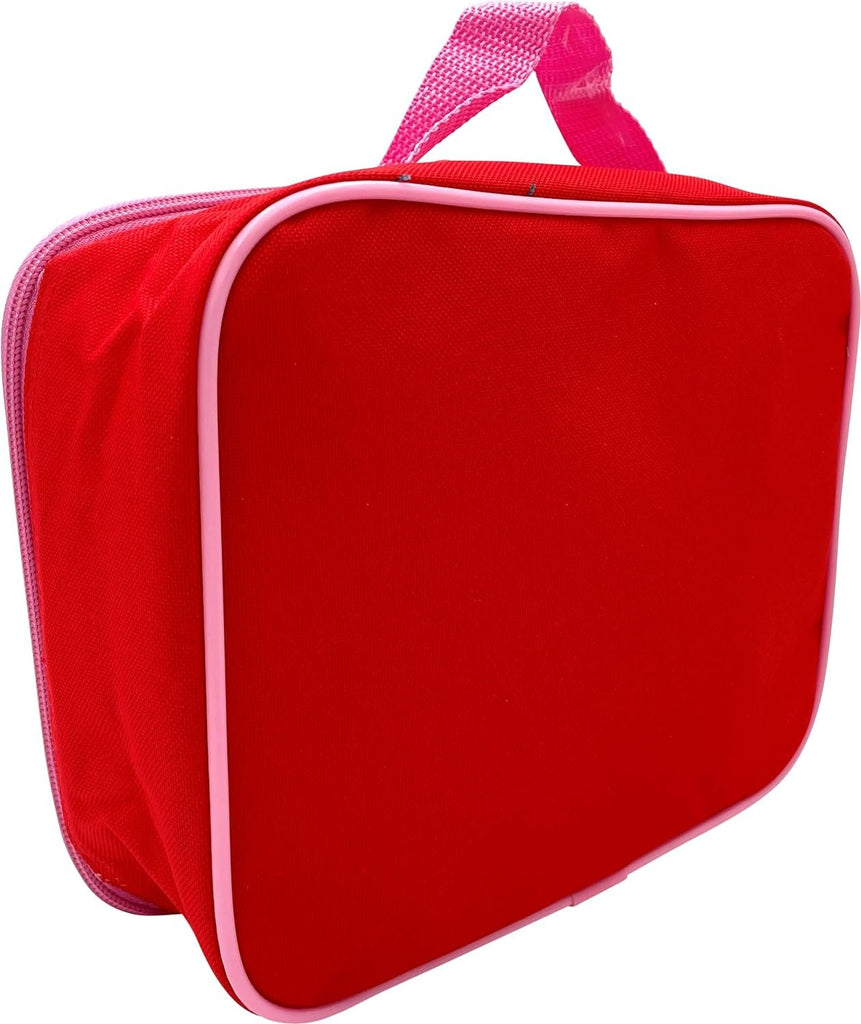 Disney/Marvel Licensed Kids Insulated Lunch Box (Cars- Red)