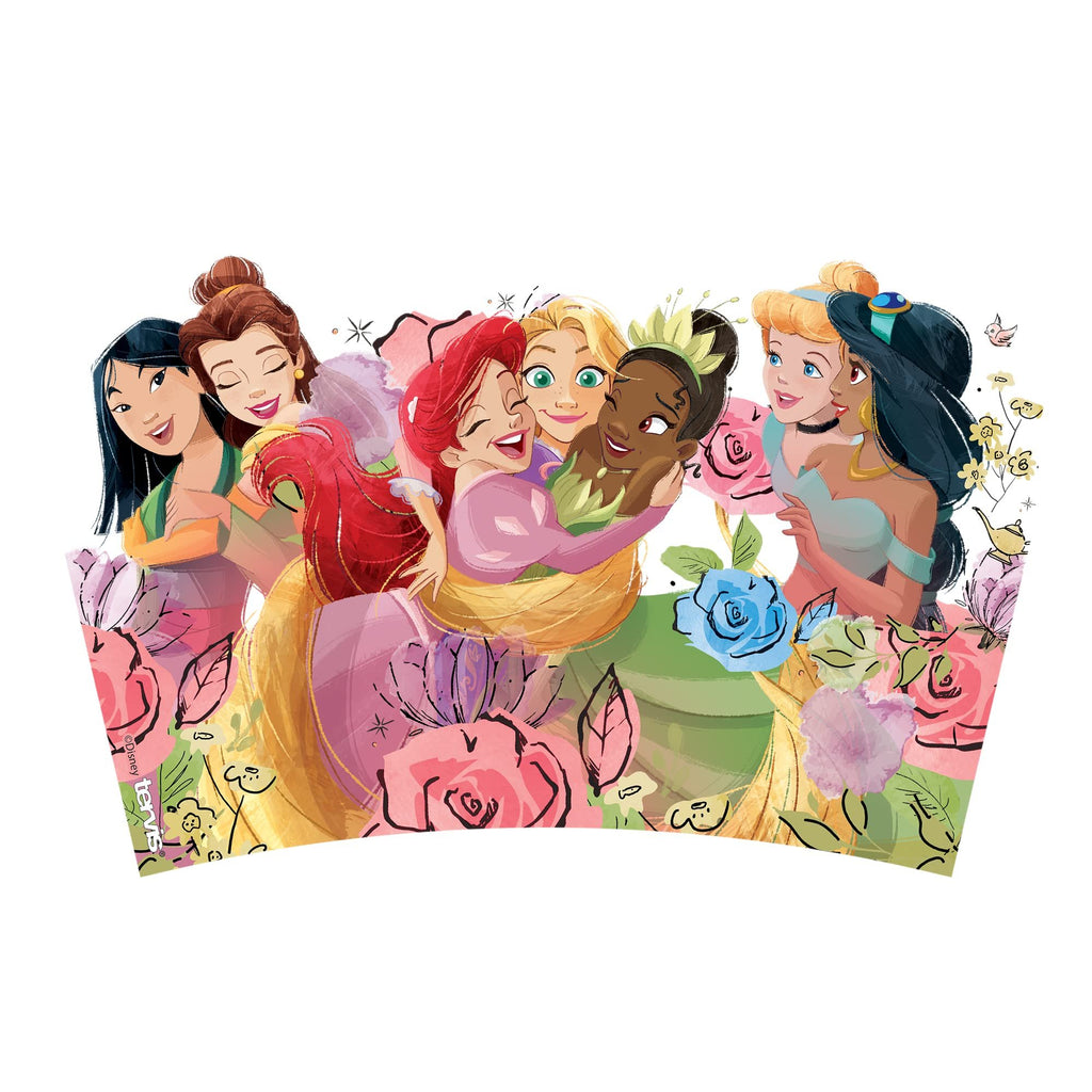 Tervis Disney - Princess Group Hug Made in USA Double Walled Insulated Tumbler Cup Keeps Drinks Cold & Hot, 16oz, Classic