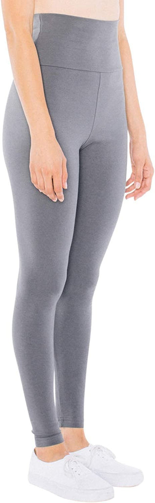 American Apparel Women's Cotton Spandex Jersey High-Waist Leggings