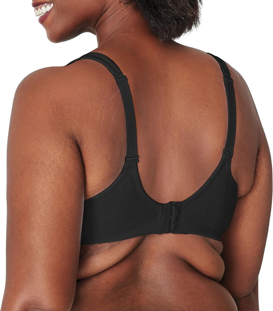 Playtex Women's Bounce Control, Coverage Convertible Wireless T-Shirt, Full-Support Wirefree Bra