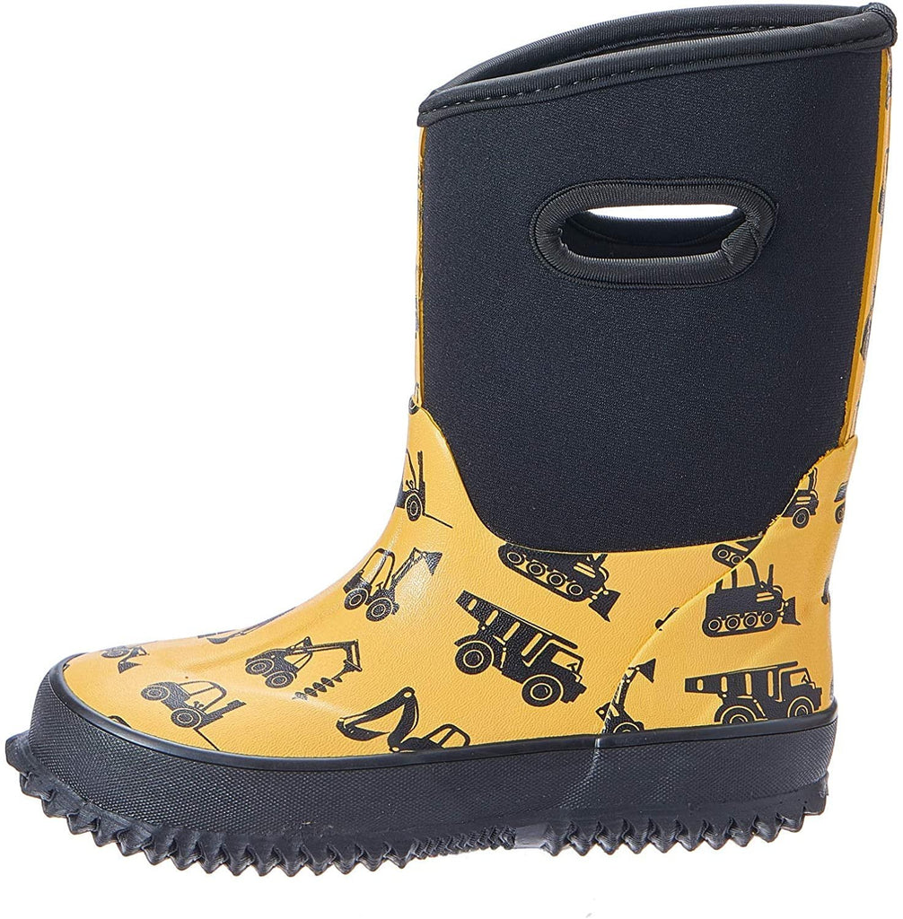 Storm Kidz Kid's Childrens Neoprene Outdoor Rain/Snow Boots Unisex Boys Girls