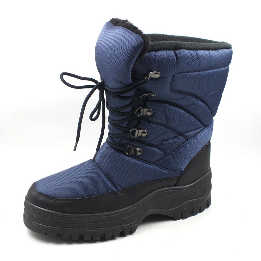 SkaDoo Mens Winter Snow Boots - Lace-up Closure Comfortable Weatherproof Sizes 7-13