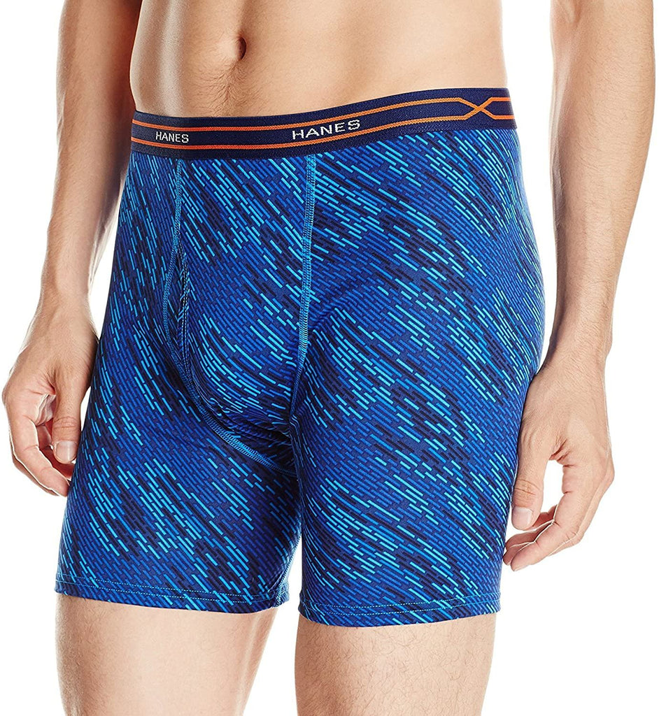 Hanes Men's FreshIQ X-Temp Boxer with ComfortFlex Waistband Brief