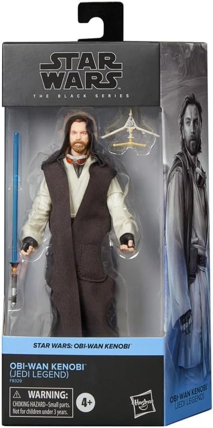 Star Wars: Obi-Wan Kenobi Black Series Obi-Wan Kenobi Exclusive Action Figure [Jedi Legend]