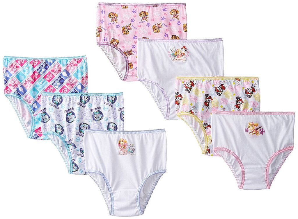 Nickelodeon Paw Patrol - 7 Pack Girls Underwear Briefs