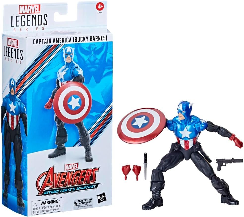 Avengers Beyond Earth's Mightiest Marvel Legends Captain America Action Figure [Bucky Barnes]