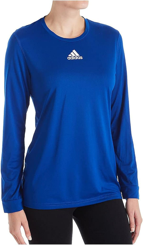 adidas Women's Creator Climalite Long Sleeve Crew Neck Tee 12H6