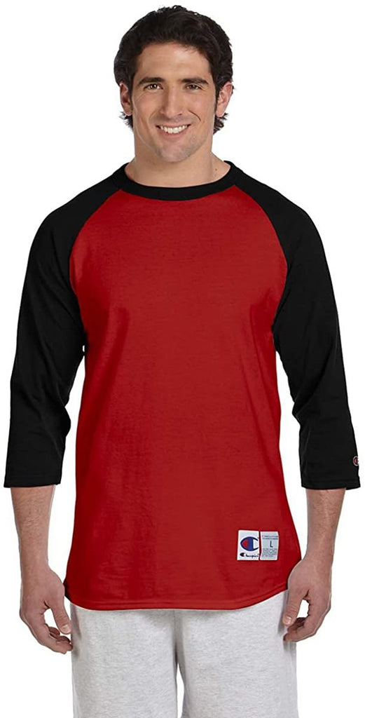 Champion Men's Raglan Baseball T-Shirt