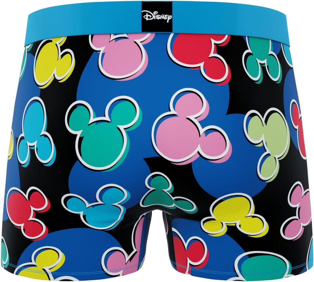 CRAZYBOXER Men's Underwear Disney Classic Resistant Non-slip waistband Boxer Brief Breathable