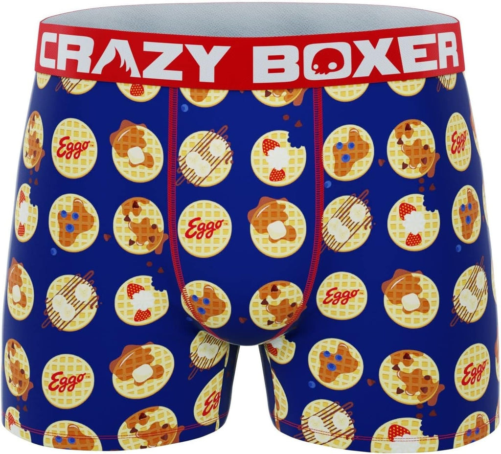 CRAZYBOXER Men's Underwear Kelloggs Non-slip waistband Breathable Boxer Brief (2 PACK)