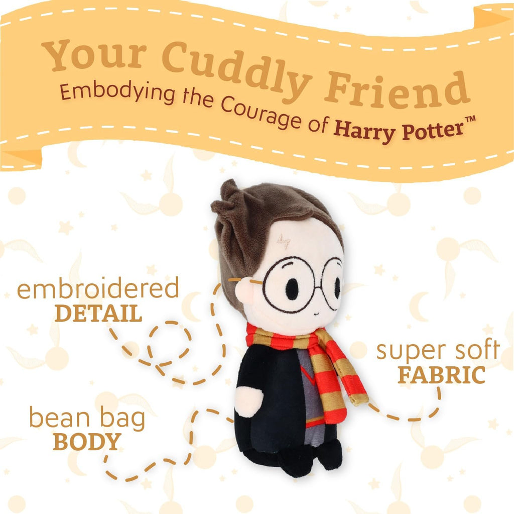 KIDS PREFERRED Harry Potter Soft Huggable Stuffed Animal Cute Plush Toy for Toddler Boys and Girls, Gift for Kids, 6 inches