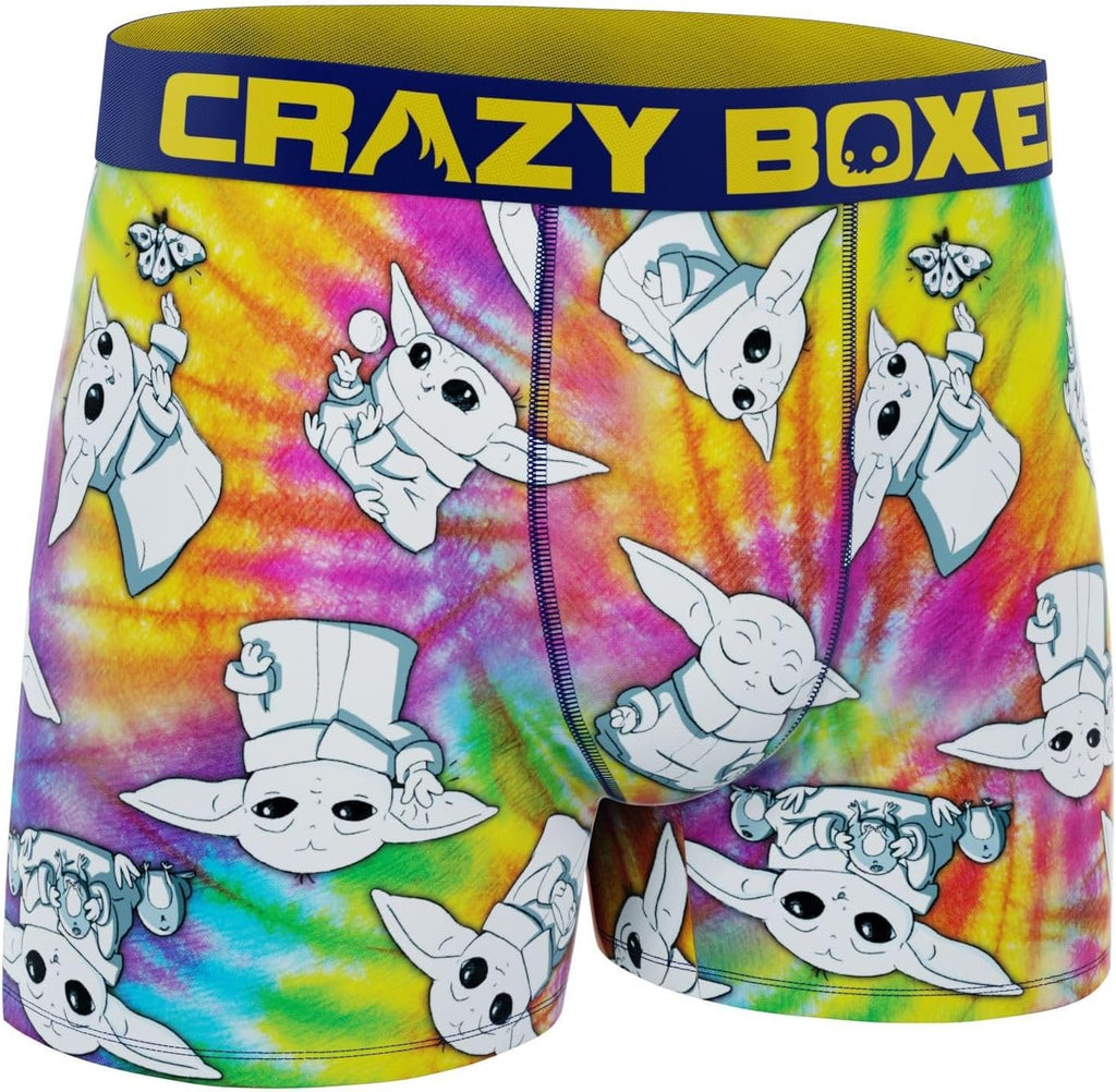 CRAZYBOXER Men's Underwear Mandalorian Gift Box Stretch Breathable Boxer Brief Anti-irritation