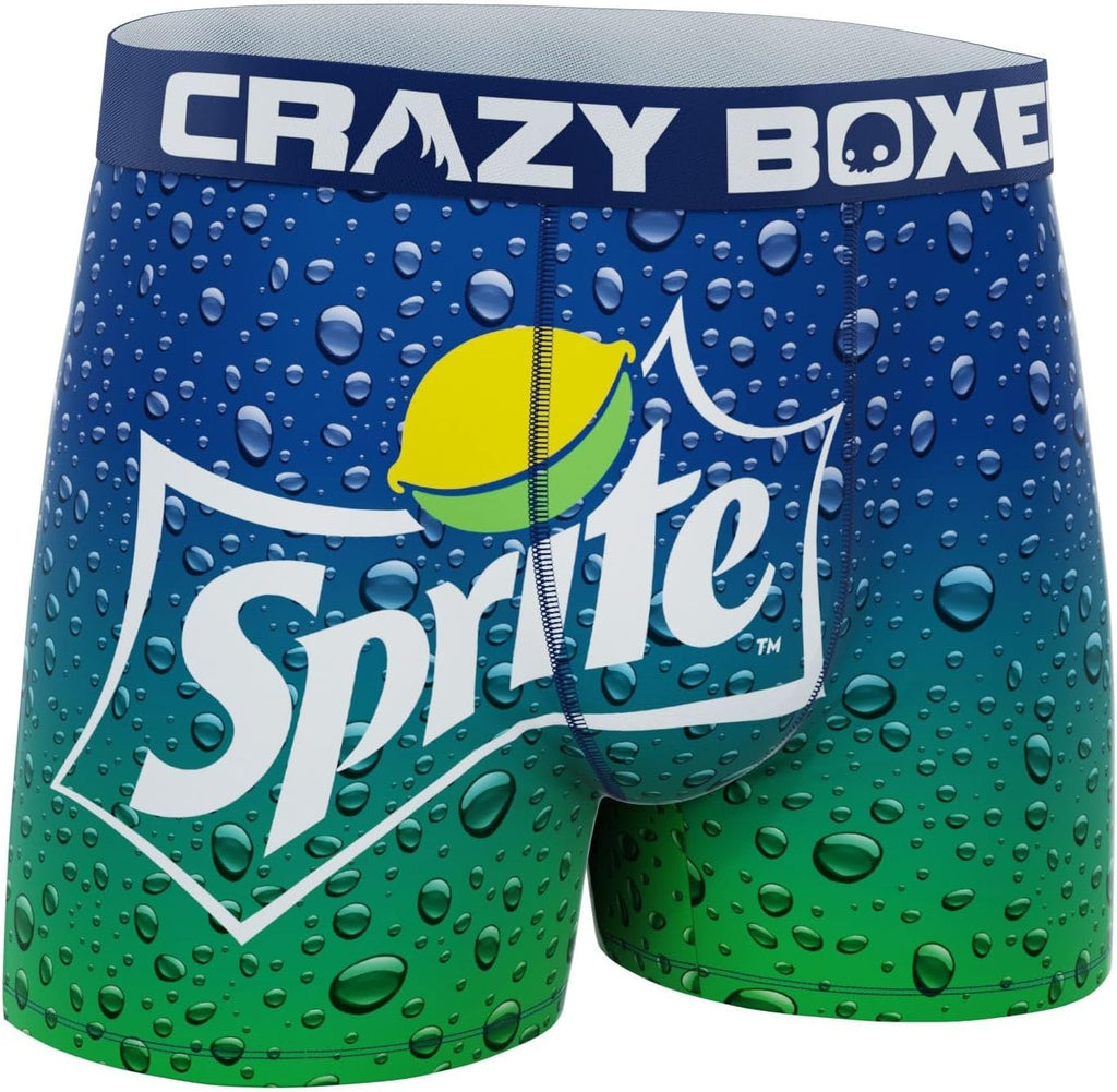 CRAZYBOXER Men's Underwear Sprite Freedom of movement Stretch Boxer Brief Durable (Creative Packaging)