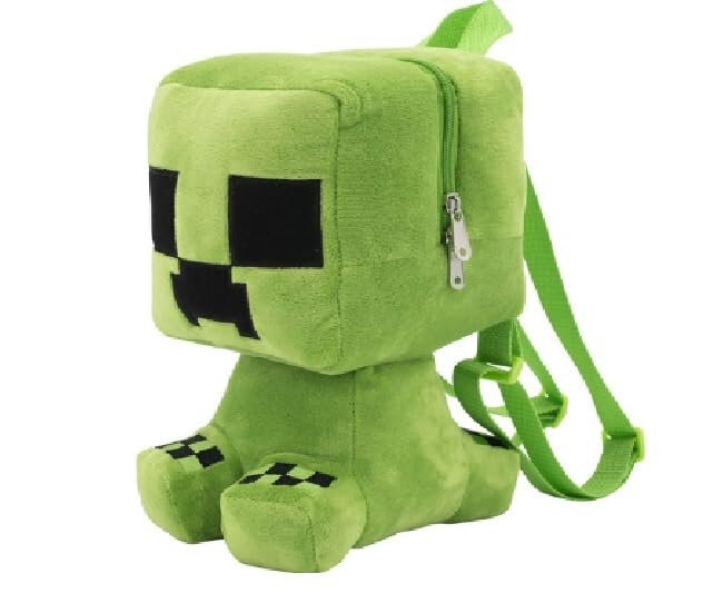 AI ACCESSORY INNOVATIONS Minecraft Creeper 10" Plush Backpack