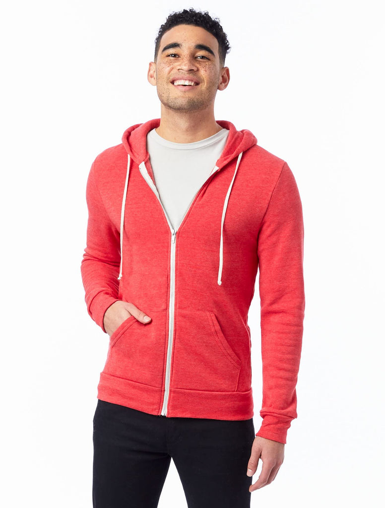 Alternative All Gender Adult's Rocky Eco-Fleece Zip Hoodie