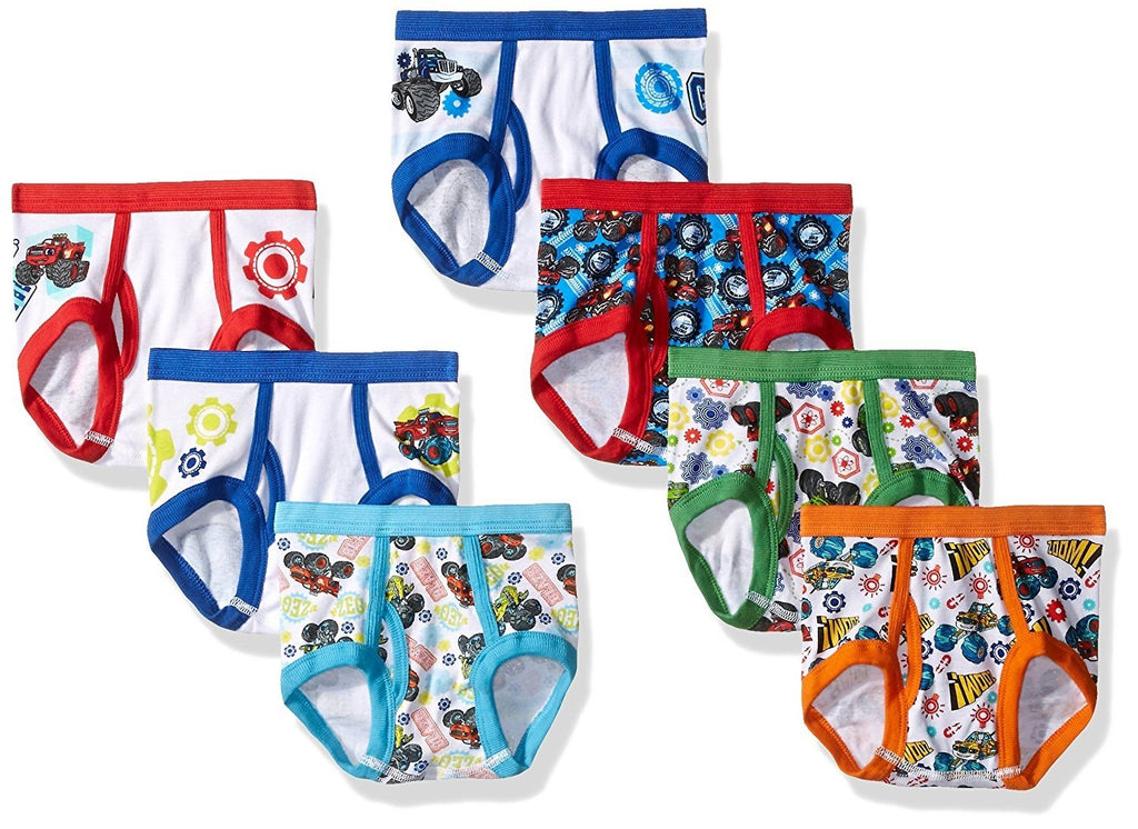 Nickelodeon Blaze and the Monster Machines Boys' Toddler 7pk Underwear