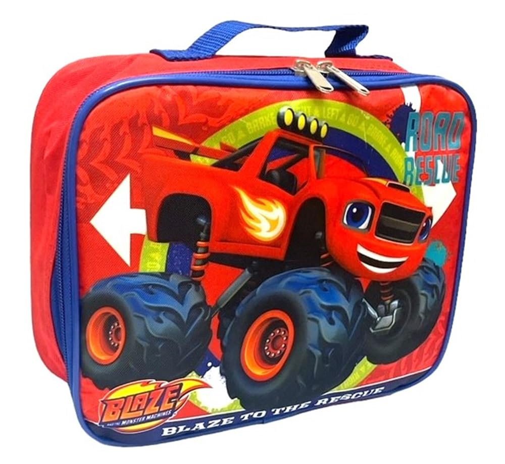 Ruz Blaze And The Monster Machine Kid's Insulated Lunch Box, Large