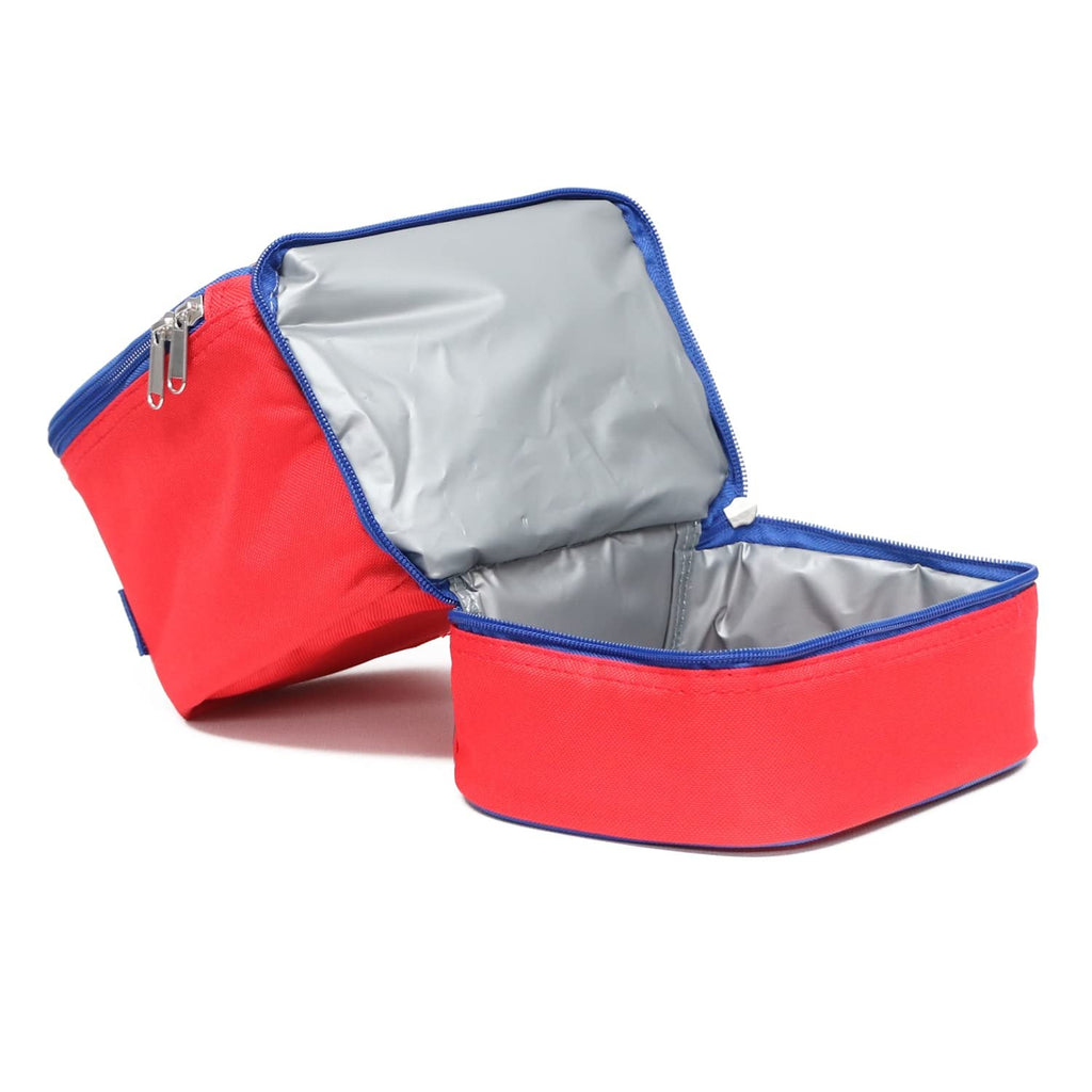 Ruz Spider-Man Insulated Lunch Box Red/Blue Dome