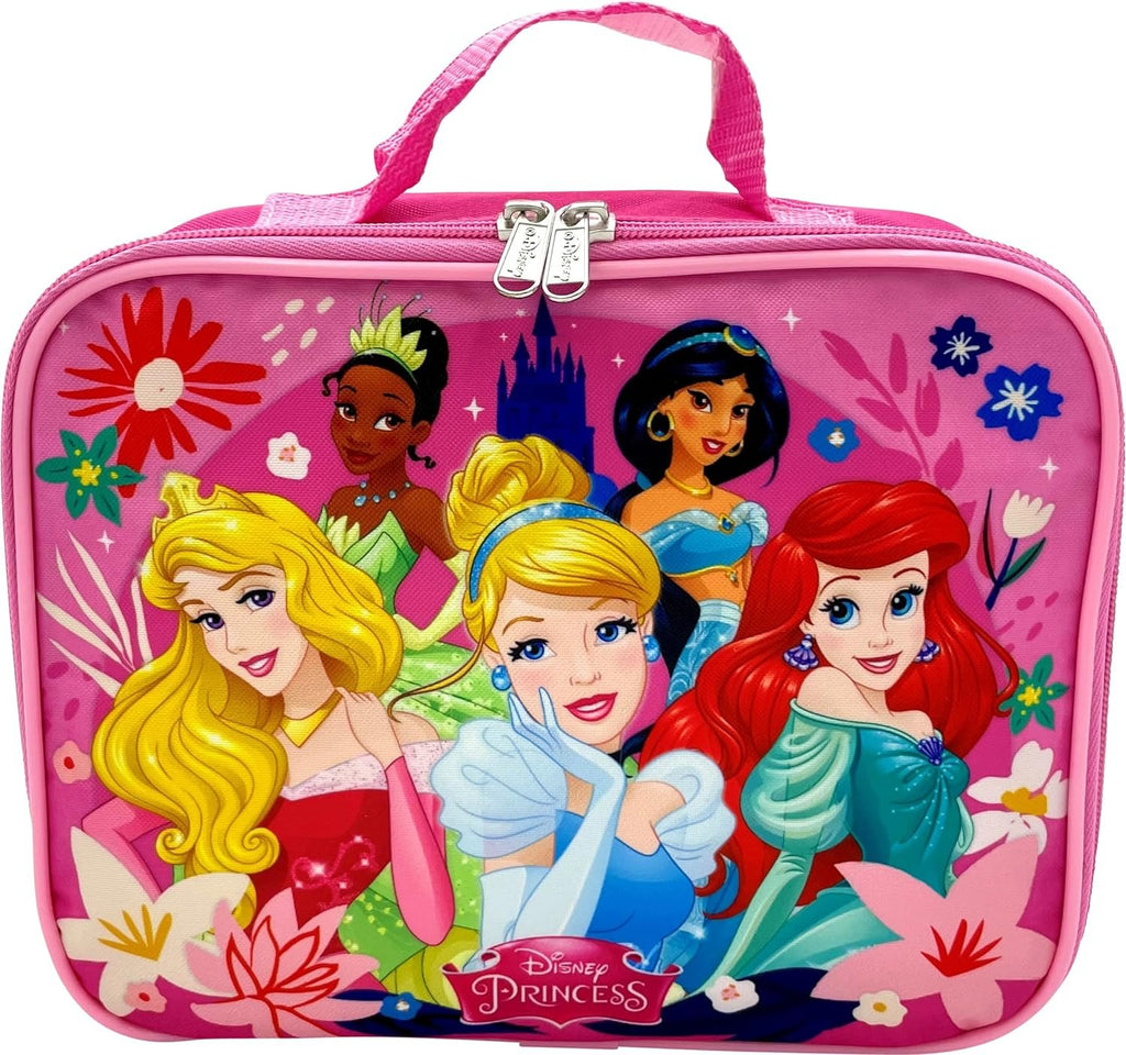 Disney/Marvel Licensed Kids Insulated Lunch Box (Cars- Red)