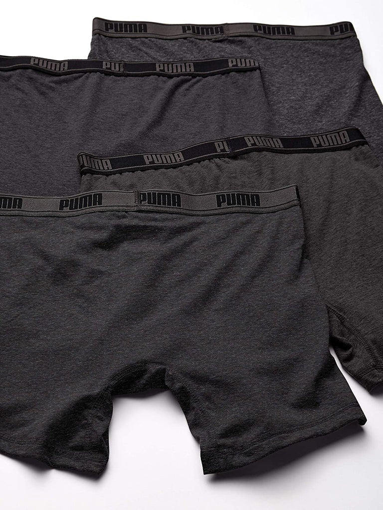 PUMA Men's 4 Pack Tech Boxer Brief