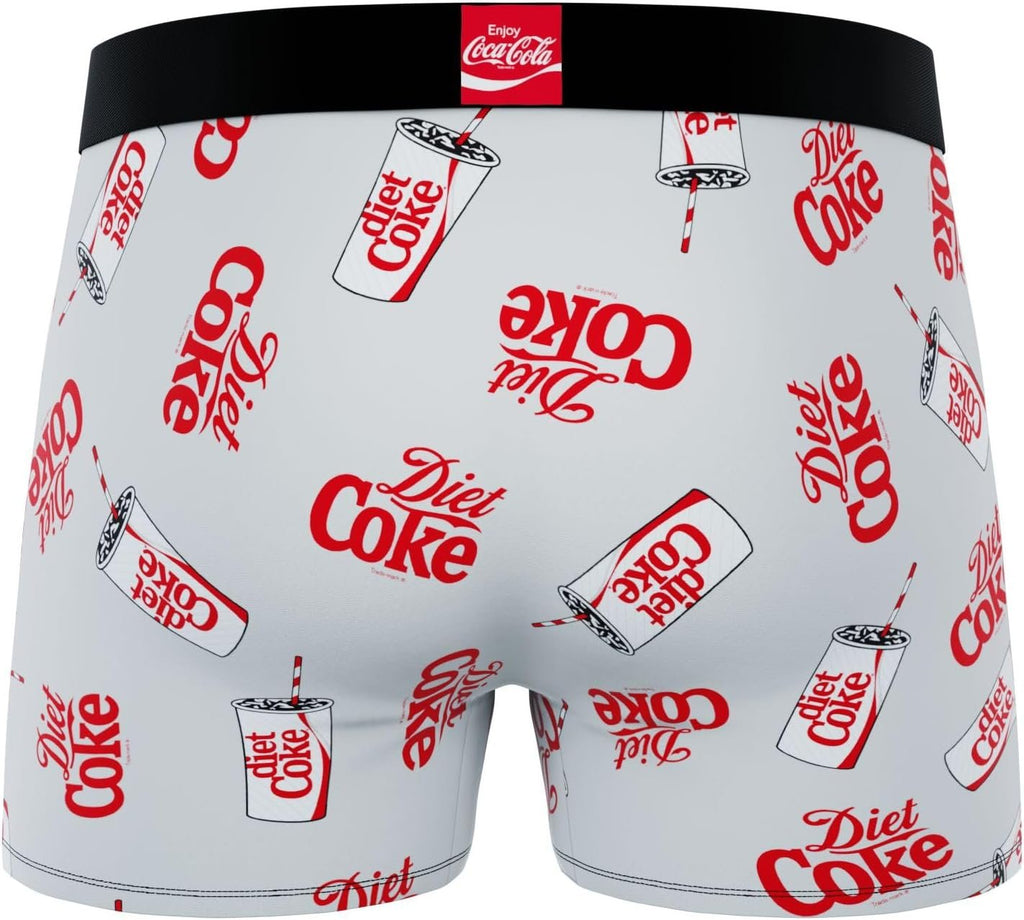 CRAZYBOXER Men's Underwear Coca Cola Stretch Breathable Boxer Brief Anti-irritation