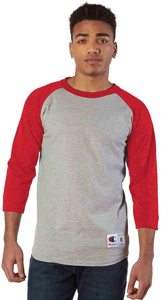 Champion Men's Raglan Baseball T-Shirt