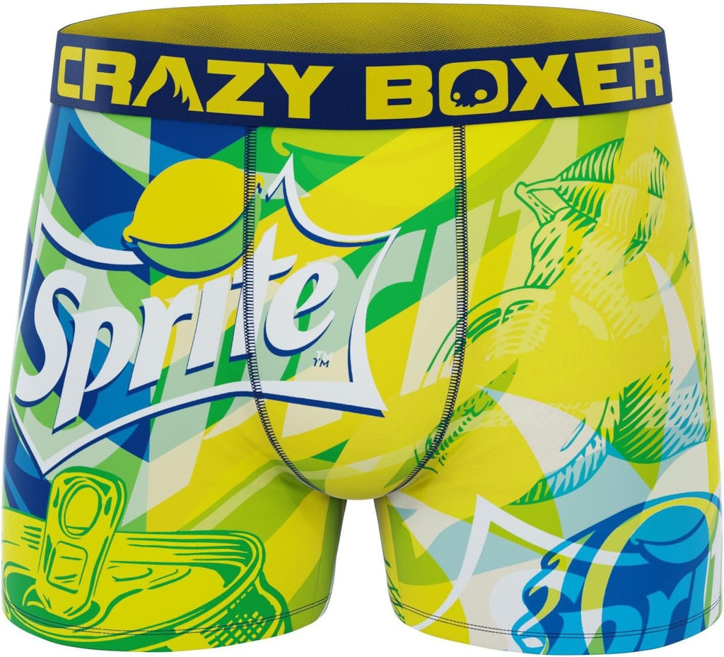 CRAZYBOXER Men's Underwear Coca Cola Stretch Breathable Boxer Brief Anti-irritation (3 PACK)