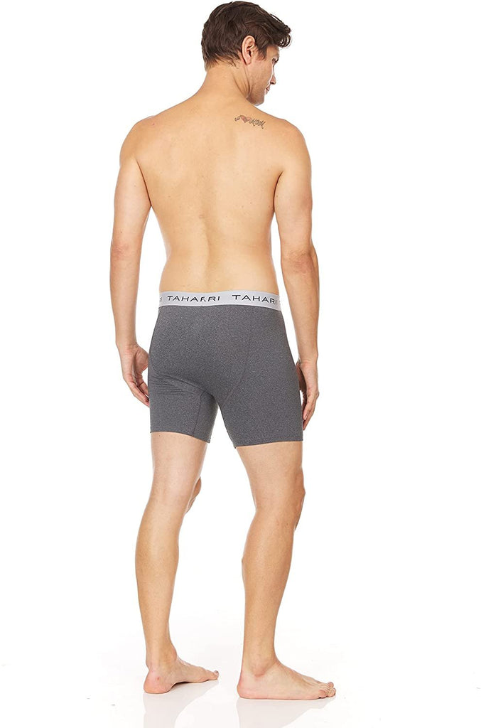 Tahari Mens 6pk Athletic Performance Boxer Brief Multi Pack