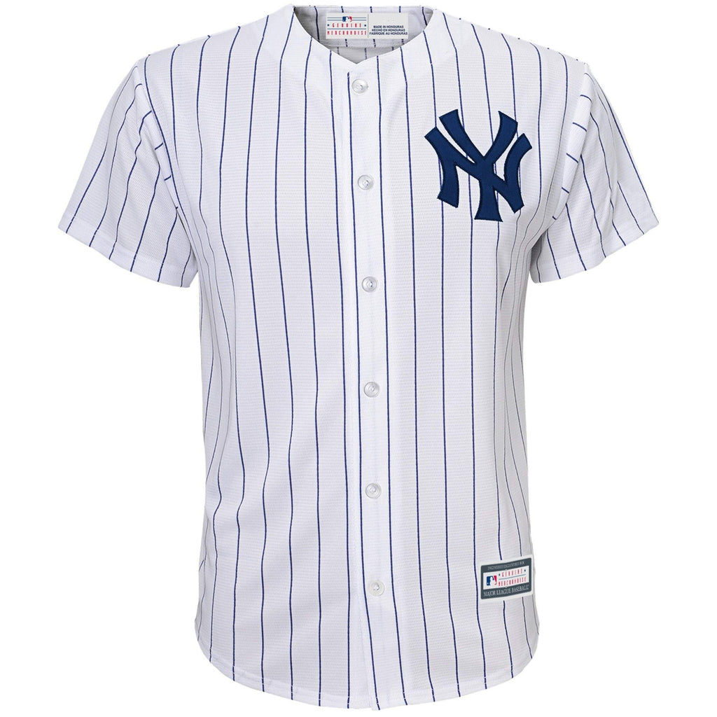 Outerstuff New York Yankees Youth Team Home White Jersey (Youth Large 14/16)