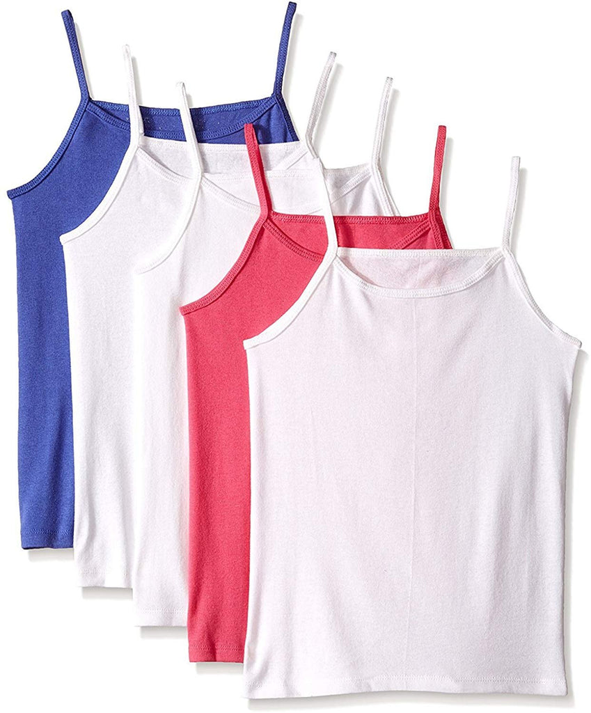 Fruit of the Loom Girls' 5pk Assorted Cami