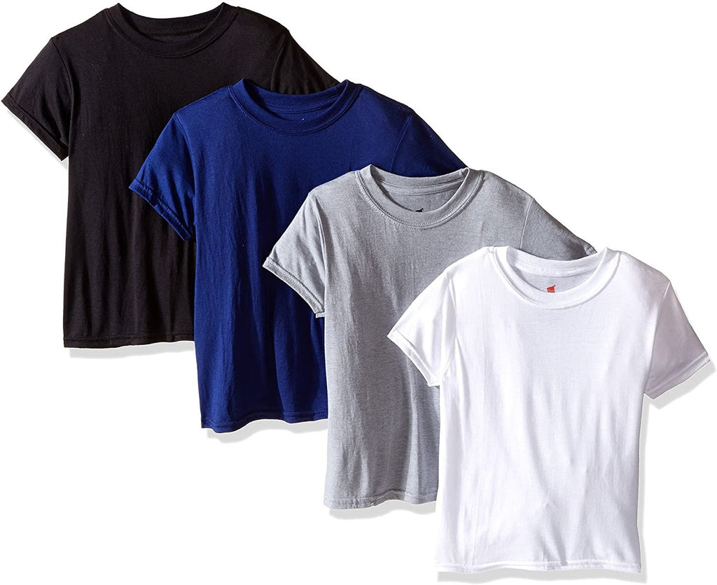 Hanes Big Boys 4-Pack X-Temp Crew Neck Tshirts