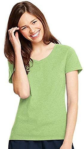 Hanes Women's X-Temp V-Neck T-Shirt (42V0)