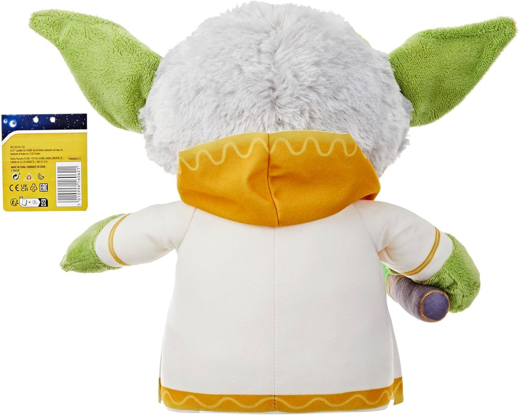 Star Wars: Young Jedi Adventures Master Yoda Plush, Plush, Toys, Preschool Toys for 3 Year Old Boys & Girls