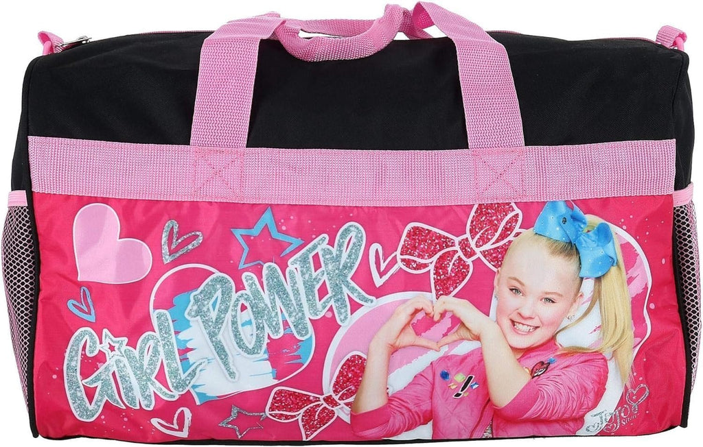 Jojo Siwa Girl's 18 inches Carry-On Duffel Bag Dance Fun Print