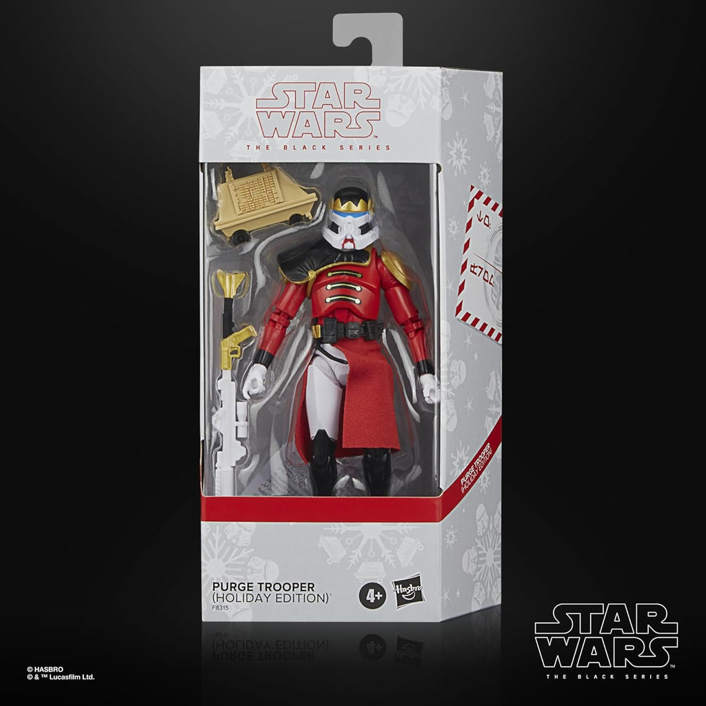 Star Wars The Black Series Purge Trooper (Holiday Edition), Star Wars Collectible 15 cm Action Figures, Ages 4 and Up