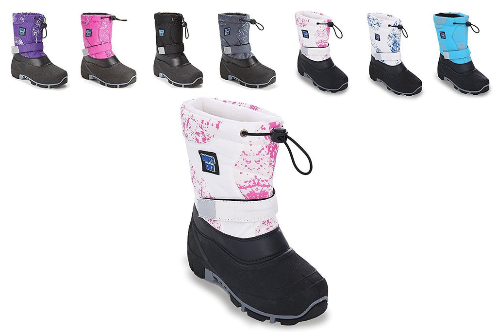 Unisex Waterproof Snow Boots Insulate - Cold Weather Snow Boot (Toddler/Little Kid/Big Kid) Boys Girls Many Colors