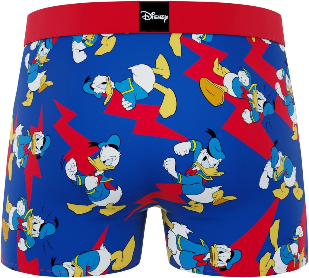 CRAZYBOXER Men's Underwear Disney Classic Mickey Distortion-free Boxer Brief Comfortable