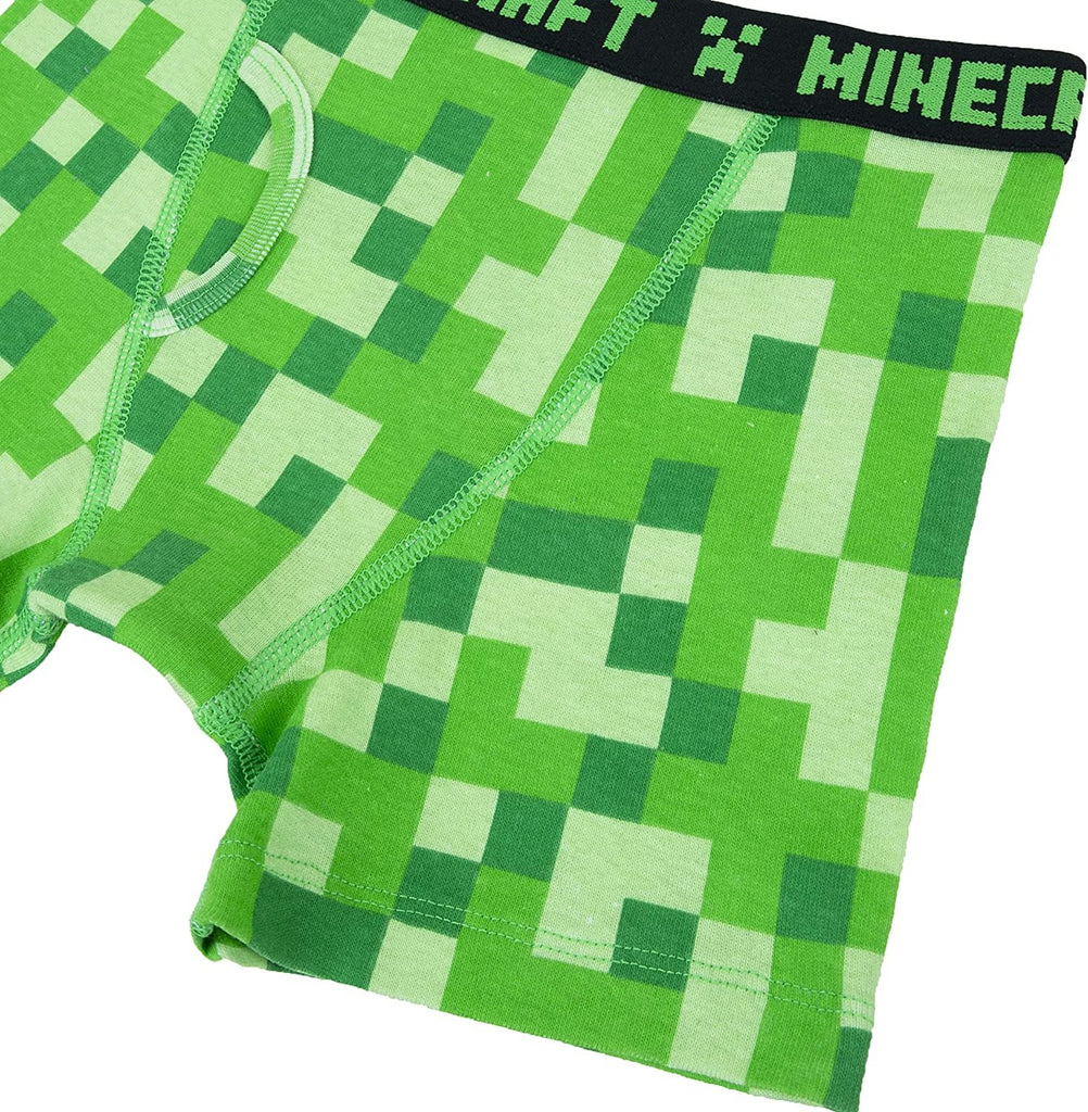 Minecraft Boys 5 Pack Boxer Briefs