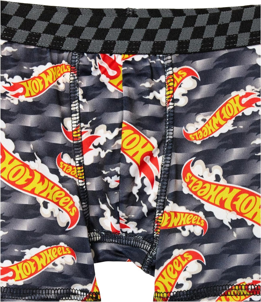 Hot Wheels Boys' Boxerbriefs and Briefs Available in Sizes 2/3t, 4t, 4, 6, 8 and 10