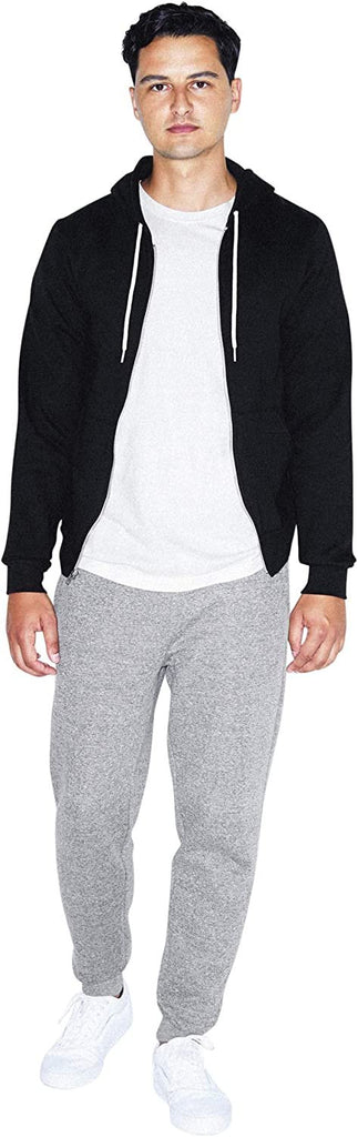 American Apparel Men's Flex Fleece Long Sleeve Zip Hoodie