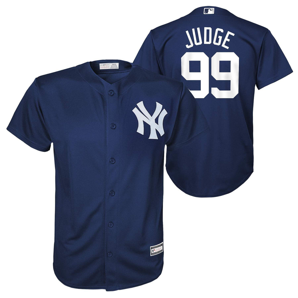 Aaron Judge New York Yankees MLB Kids Youth 8-20 Navy Alternate Player Jersey (18-20)