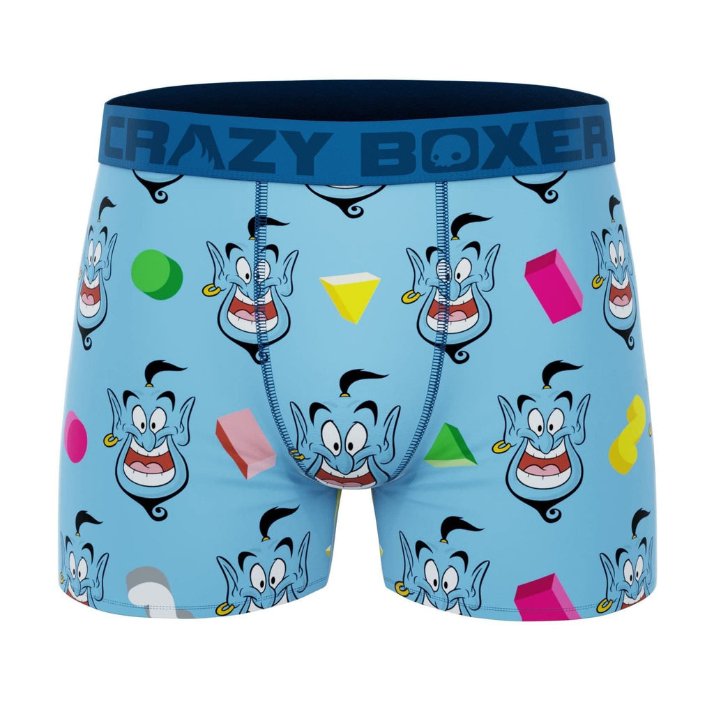 CRAZYBOXER Men's Underwear Disney Classic Breathable Lightweight Boxer Brief Comfortable